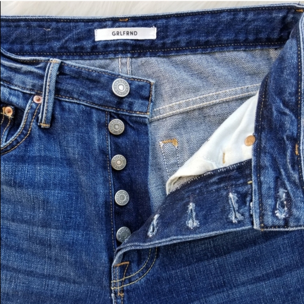 GRLFRND Bobbi Viva Forever High Rise Wide Leg Jeans Sz 26 - Picture 4 of 9
